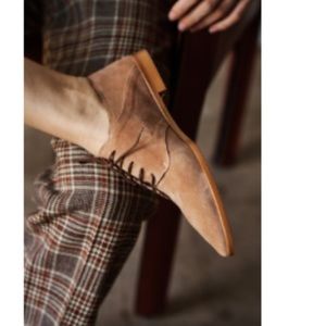 Jamie Haller The Oxford in Chamois Suede